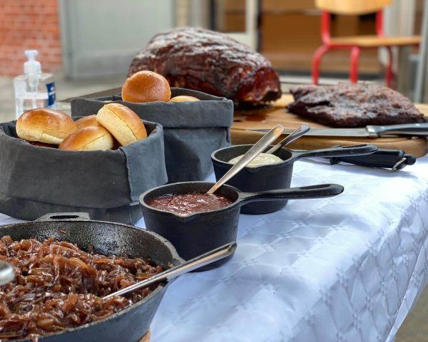Pulled pork anretning