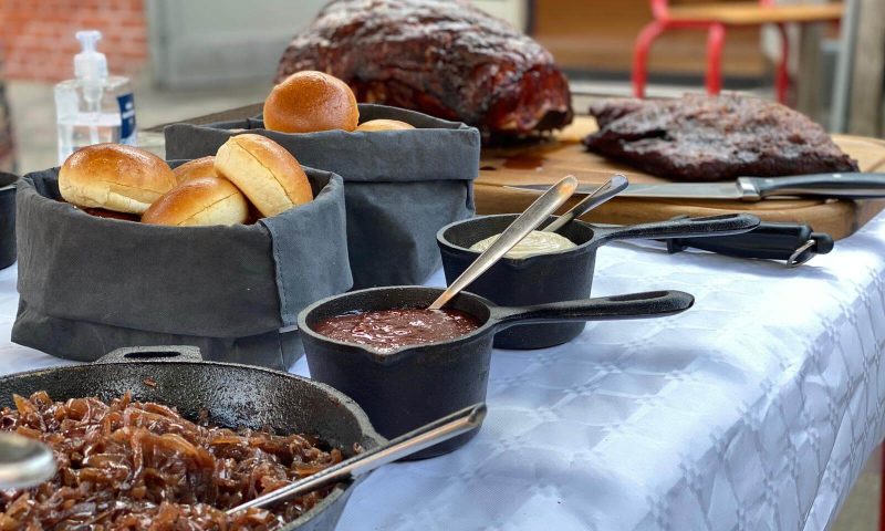 Pulled pork anretning